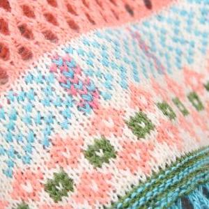 !japanese Hollow Iridescence Blouse Knit Sweater