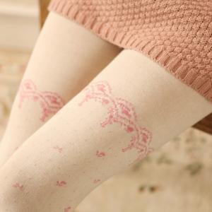 Bowknot Lace Tights
