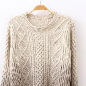 Autumn Gradient Grey Color Sweater