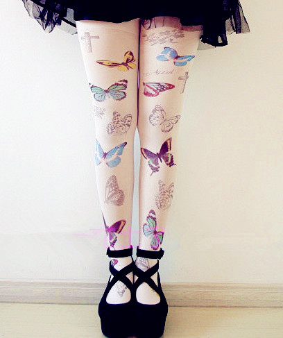 Butterfly tights